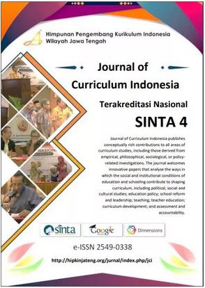 Journal of Curriculum Indonesia